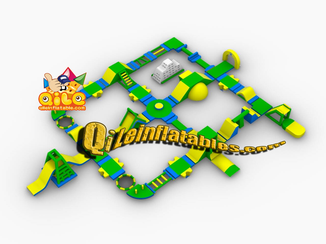 inflatable water park